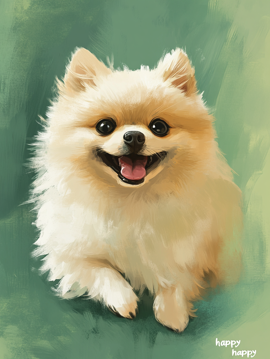 Custom Pet Portrait – Oil Painting Style (Option A)